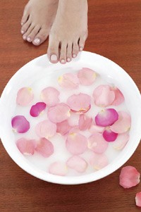 home pedicure